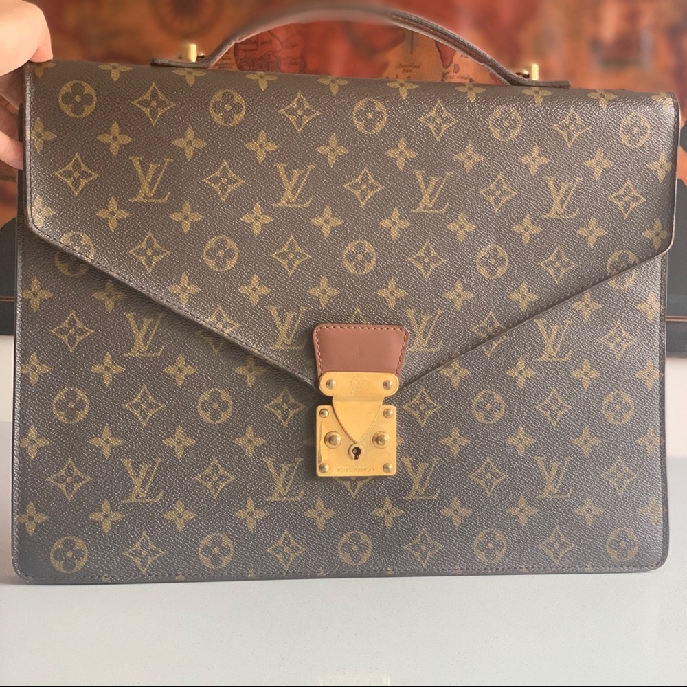 Louis Vuitton Monogram Serviette Briefcase